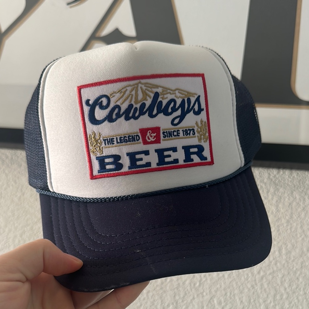 Cowboys Beer Trucker Hat